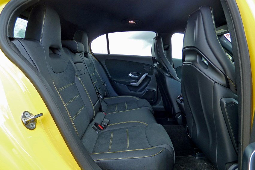 MercedesBenz AClass (2021) Practicality, Boot Space & Dimensions