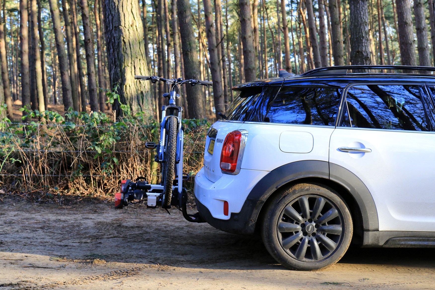 mini one bike rack