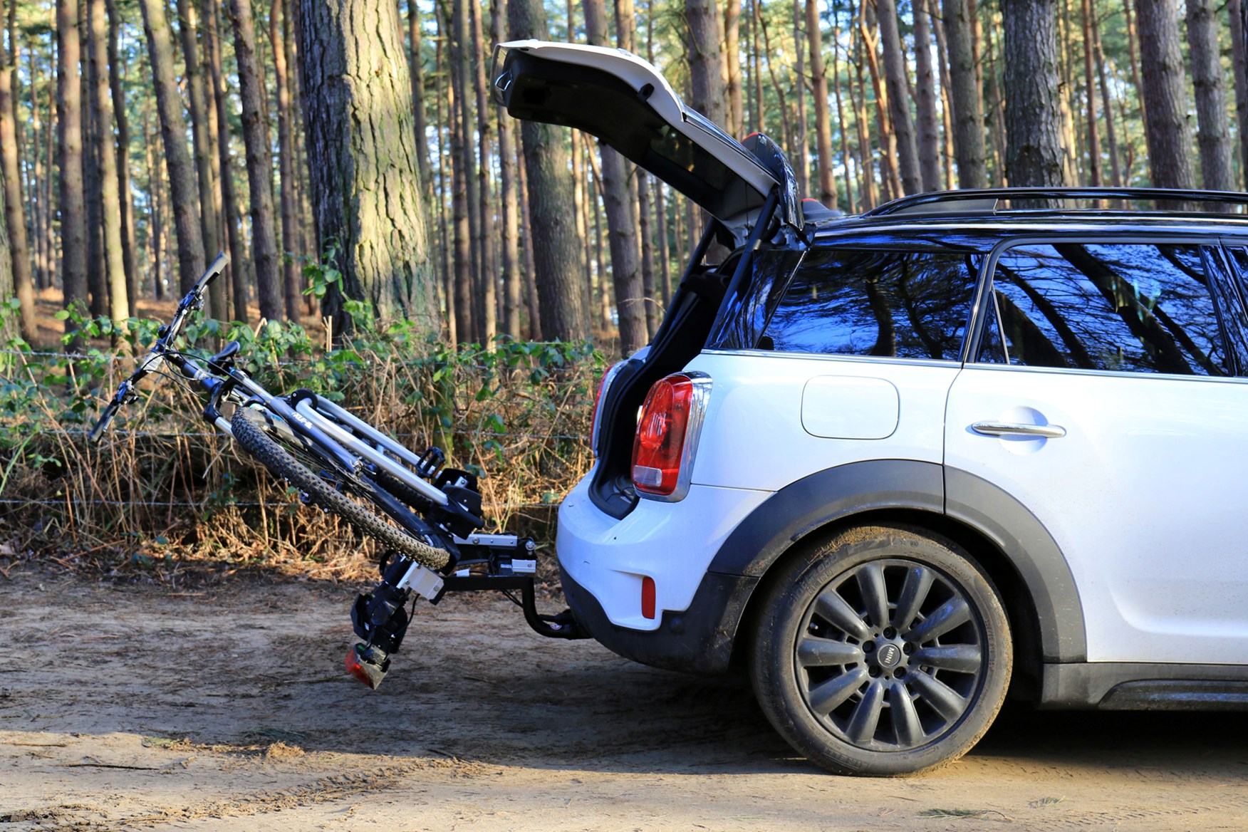 mini bike rack