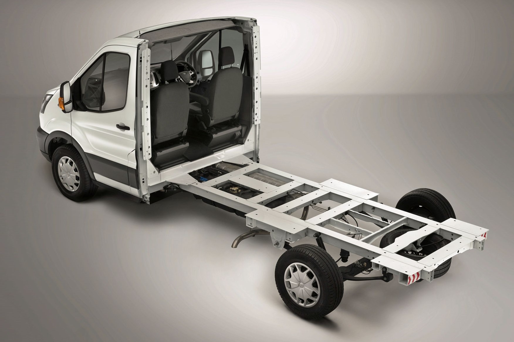 New Ford Transit skeletal chassis cab 