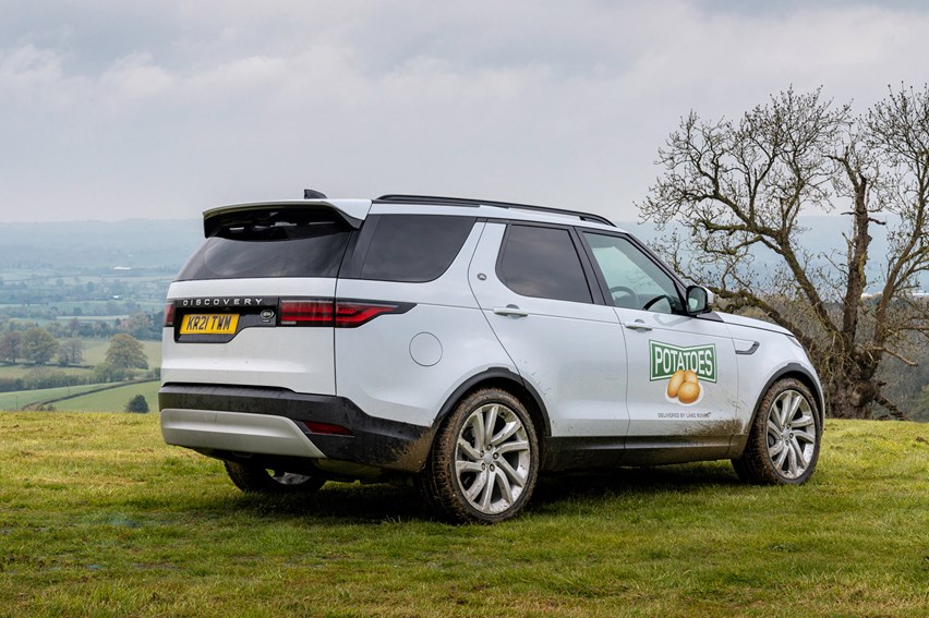 Land Rover Discovery Commercial 4x4 van review (2021) | Parkers