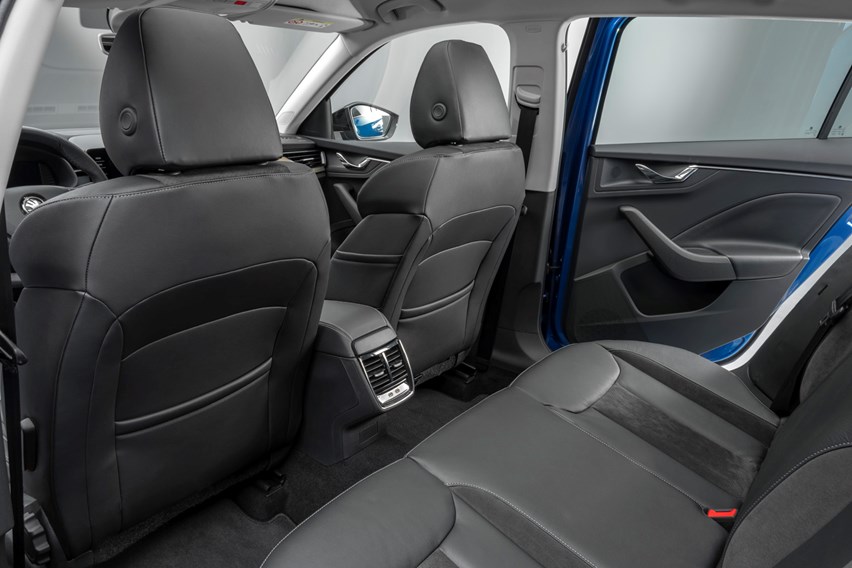 Skoda Scala 2021 Practicality Boot Space Dimensions Parkers
