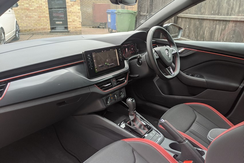 Skoda Scala 2021 Practicality Boot Space Dimensions Parkers