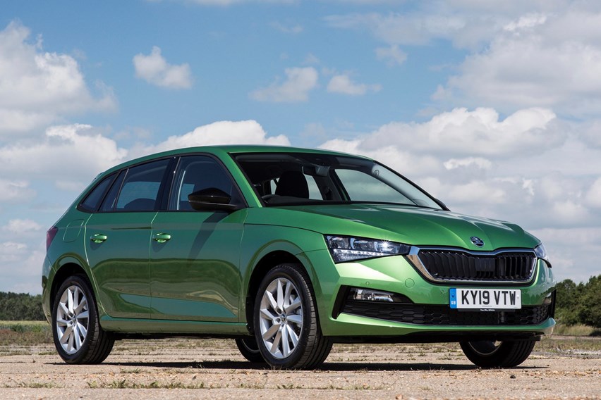 Skoda Scala 2021 Practicality Boot Space Dimensions Parkers