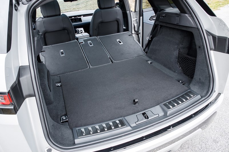 Land Rover Range Rover Evoque (2021) Practicality, Boot Space