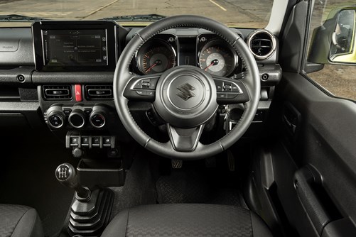 Suzuki Jimny (2021) Interior Layout, Dashboard & Infotainment | Parkers