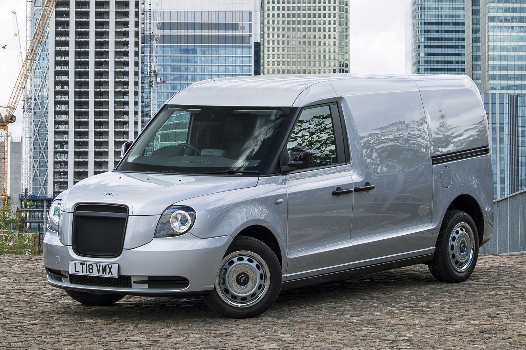 LEVC LCV London taxibased hybrid delivery van revealed Parkers