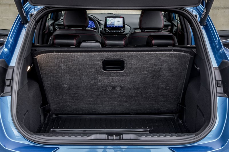ford puma boot space dimensions