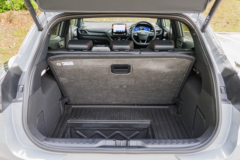 ford puma boot dimensions