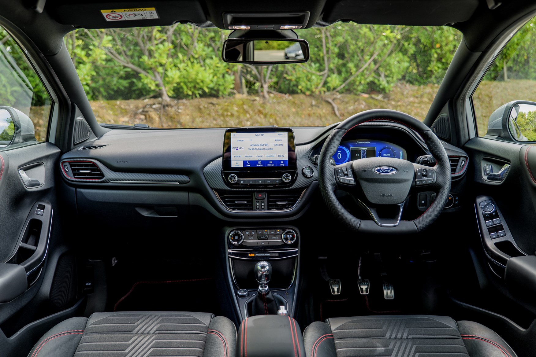 Ford Puma 2021 Interior Layout Dashboard Infotainment Parkers