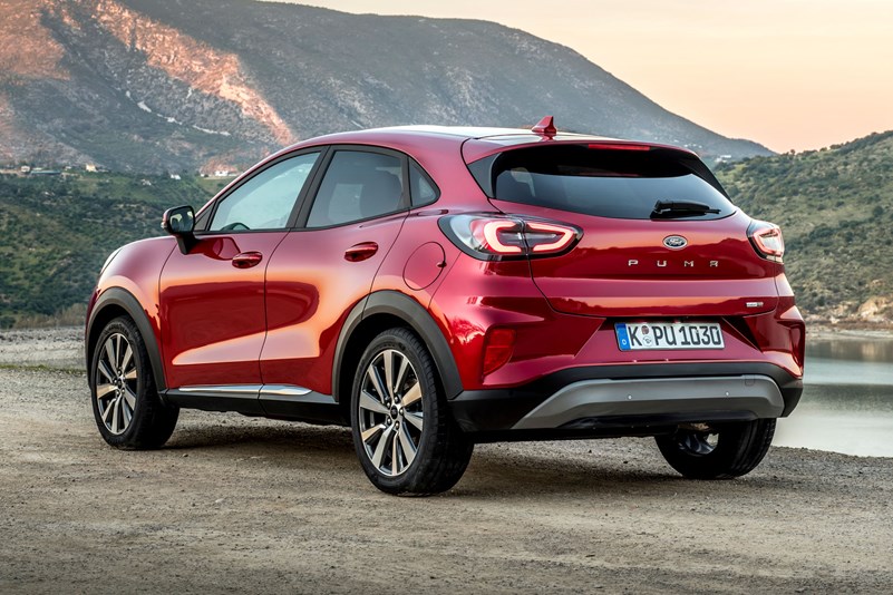 ford puma width with mirrors