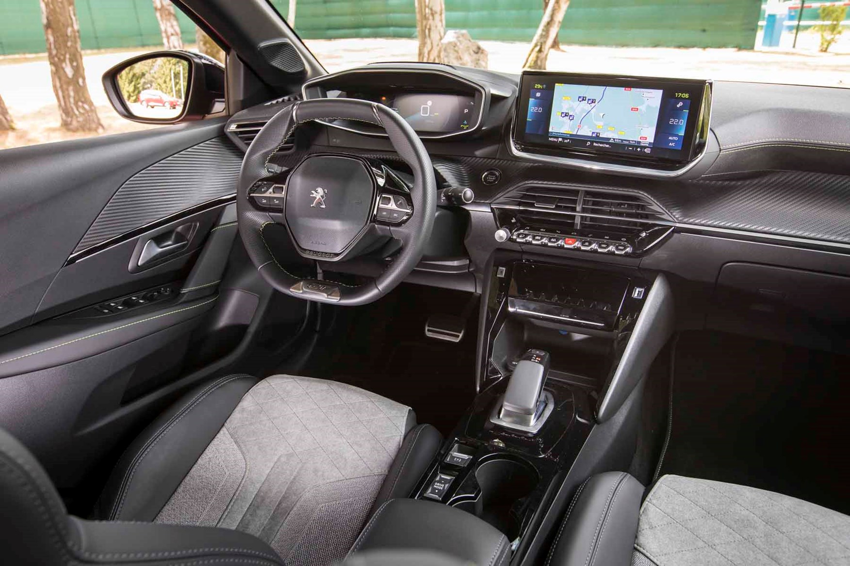 Peugeot E 208 2020 Interior Layout Dashboard