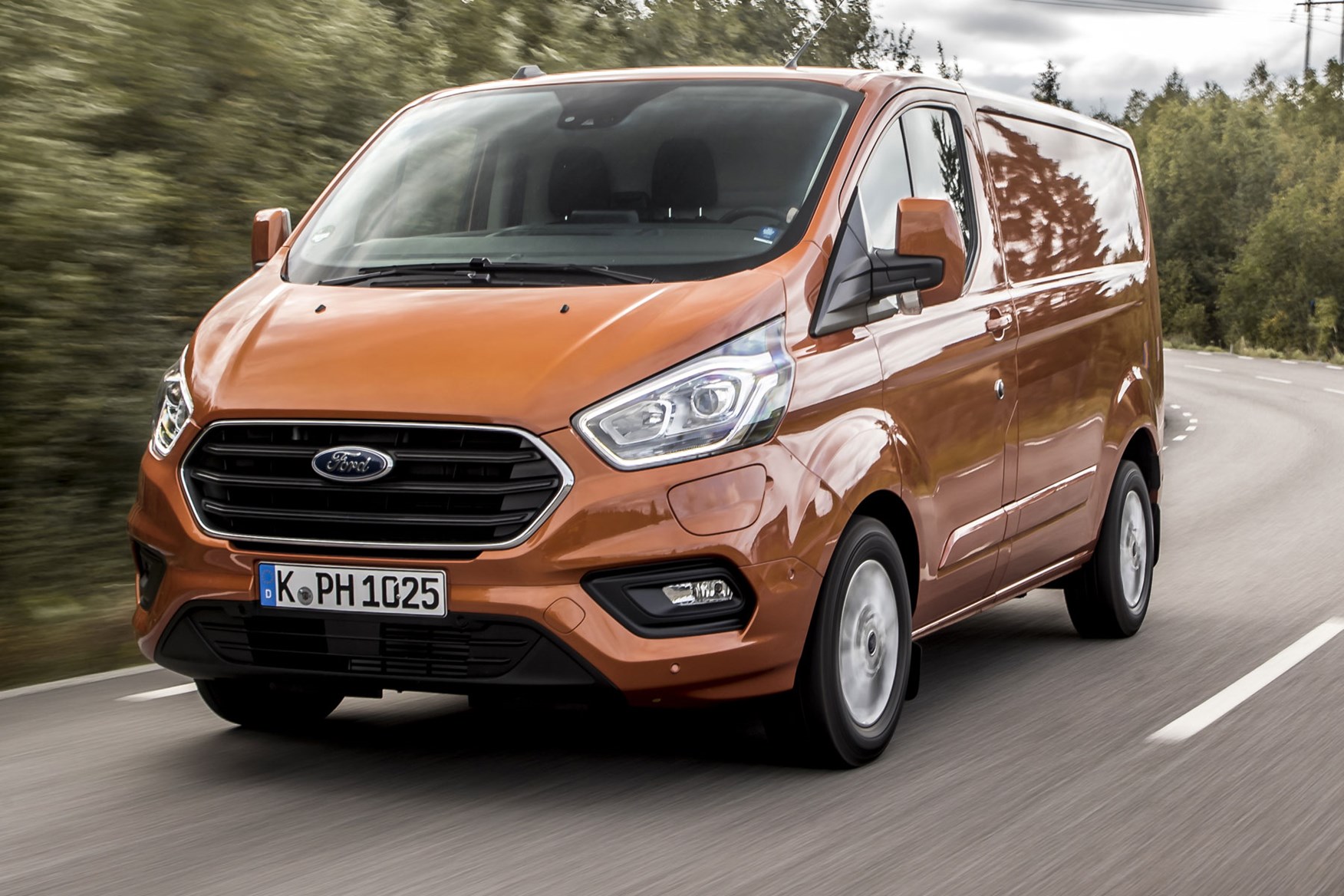 Ford Transit Custom PlugIn Hybrid review petrolelectric PHEV van driven Parkers