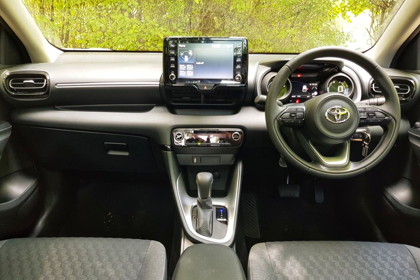 Toyota Yaris (2021) Interior Layout, Dashboard & Infotainment | Parkers