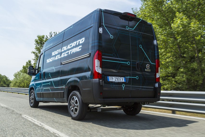 Fiat E-Ducato electric van: 1,885kg payload, 175-mile range, keen price