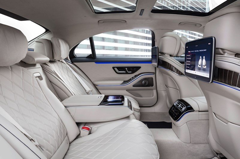 Mercedes s class интерьер