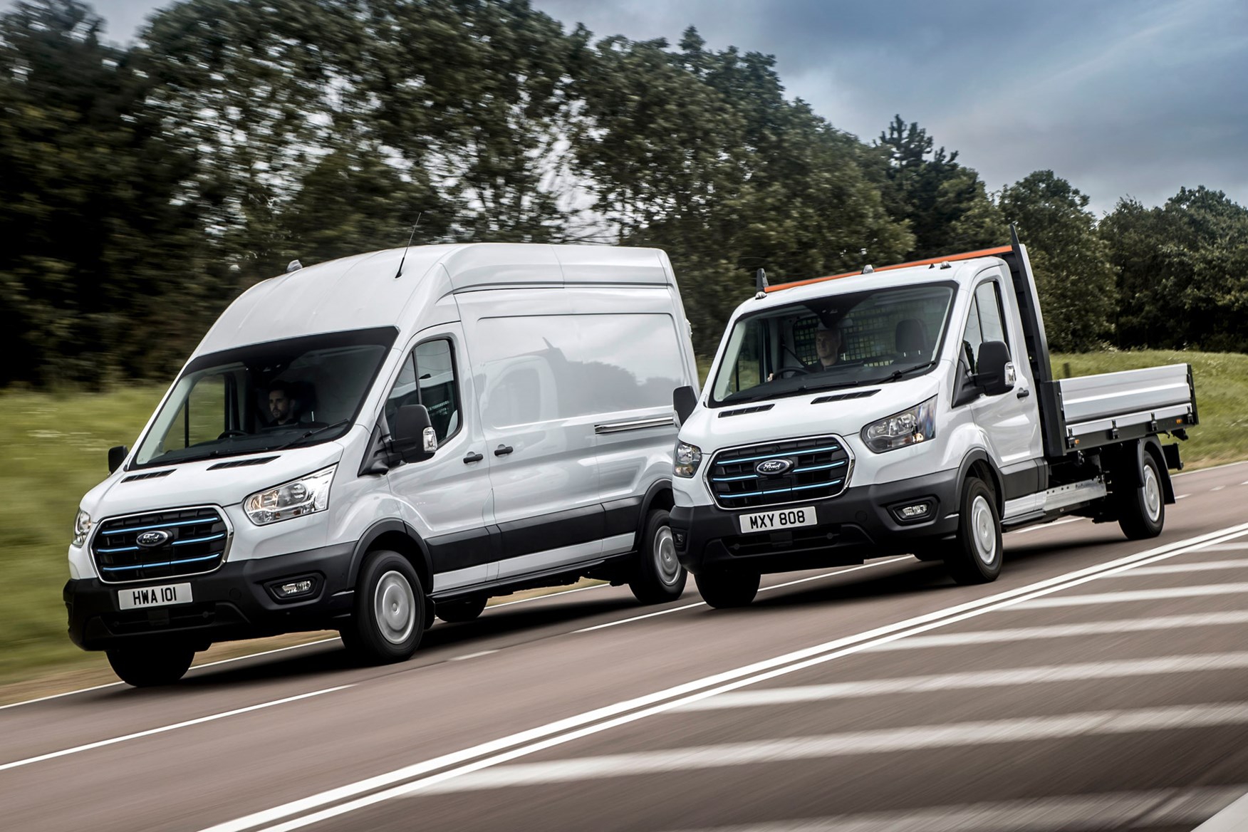 Ford E Transit Electric Van Priced From Just 42 695 Parkers