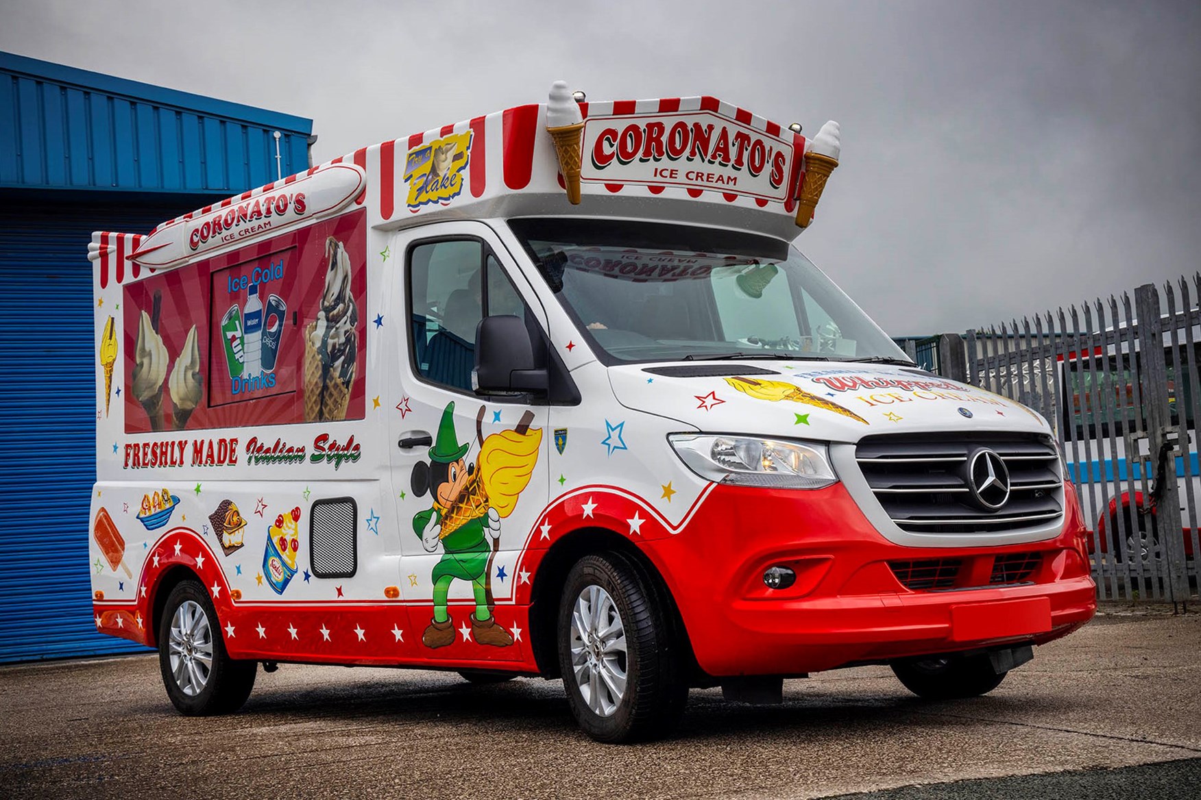 The ultimate ice cream van? Try an £85k 