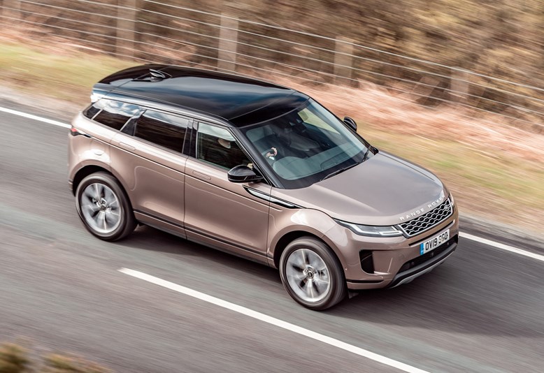 Land Rover Range Rover Evoque (2022) boot space, practicality and