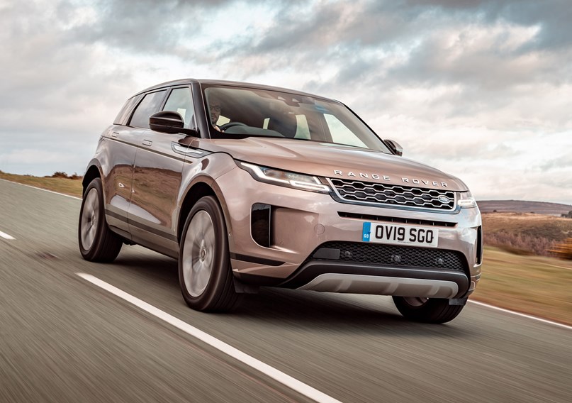 Land Rover Range Rover Evoque (2022) boot space, practicality and