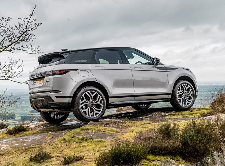 Land Rover Range Rover Evoque (2022) boot space, practicality and ...