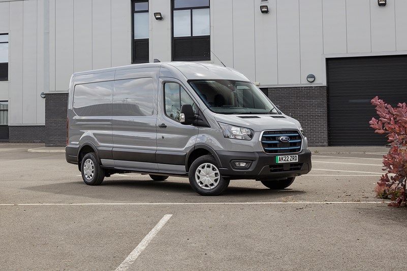 Ford E-Transit electric van dimensions, payload and specs