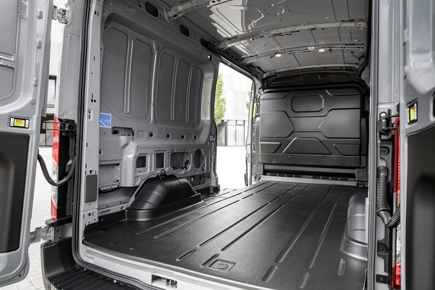 Ford ETransit electric van dimensions, payload and specs