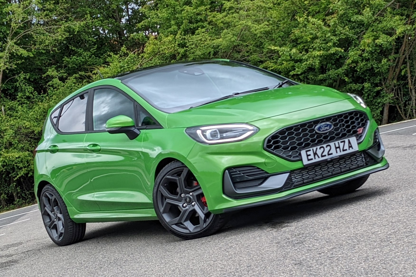 2022 ford fiesta hatchback interior