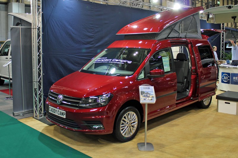 Campervans at the 2019 Caravan, Camping and Motorhome Show | Parkers