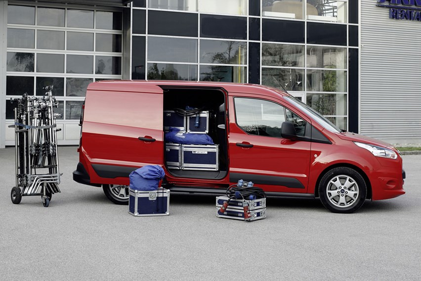 Ford Transit Connect van dimensions (2013on), capacity, payload