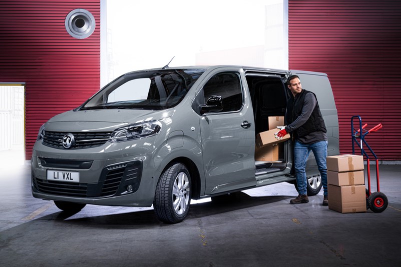 Vauxhall Vivaro Electric van dimensions (2020on), capacity, payload