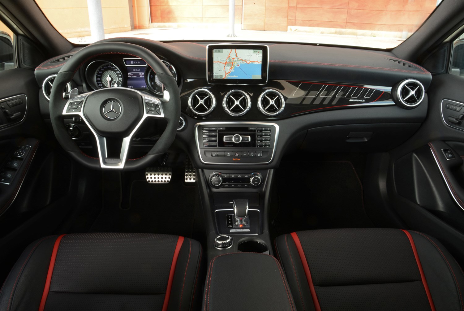 Mercedes Benz GLA Coupe Interior