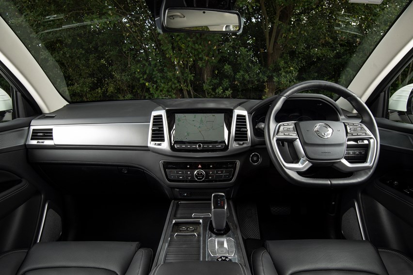 SsangYong Rexton (2022) boot space, practicality and safety Parkers