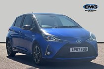 Toyota Yaris (11-20) Red Design Bi-Tone Hybrid 1.5 VVT-i auto 5d For Sale - EMG Motor Group Duxford, Duxford