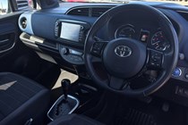 Toyota Yaris (11-20) Red Design Bi-Tone Hybrid 1.5 VVT-i auto 5d For Sale - EMG Motor Group Duxford, Duxford