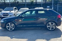 Audi A3 Hatchback (03-12) 2.0 TDI (170bhp) Black Edition (Start Stop) 3d S Tronic For Sale - BUDGET CARS (NW) LTD, Manchester