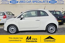 Fiat 500 Hatchback (08-24) 1.2 Lounge (Start Stop) 3d For Sale - PEELS WHEELS LIMITED, Morecambe