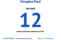 SsangYong Korando SUV (19-24) ELX 5d For Sale - Douglas Paul, Rotherham
