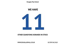 SsangYong Korando SUV (19-24) ELX 5d For Sale - Douglas Paul, Rotherham