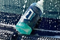 Duel Autocare Blue Bahama on its suds