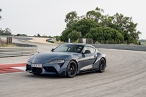 The new 2022 Toyota GR Supra manual