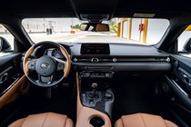 2022 Toyota GR Supra manual interior