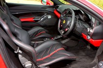 Ferrari 488 GTB 2016 Interior detail