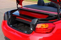 BMW 4 Series Convertible 2016 boot/load space