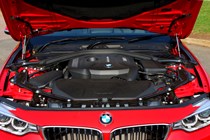 BMW 4 Series Convertible 2016 engine bay