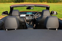 BMW 4 Series Convertible 2016 interior detail