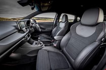 Hyundai i30N Fastback (2020) interior, front