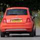 Fiat 500 review - hatchback, rear, driving