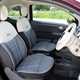 Fiat 500 front seats 2020