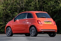 Fiat 500 review - hatchback, rear